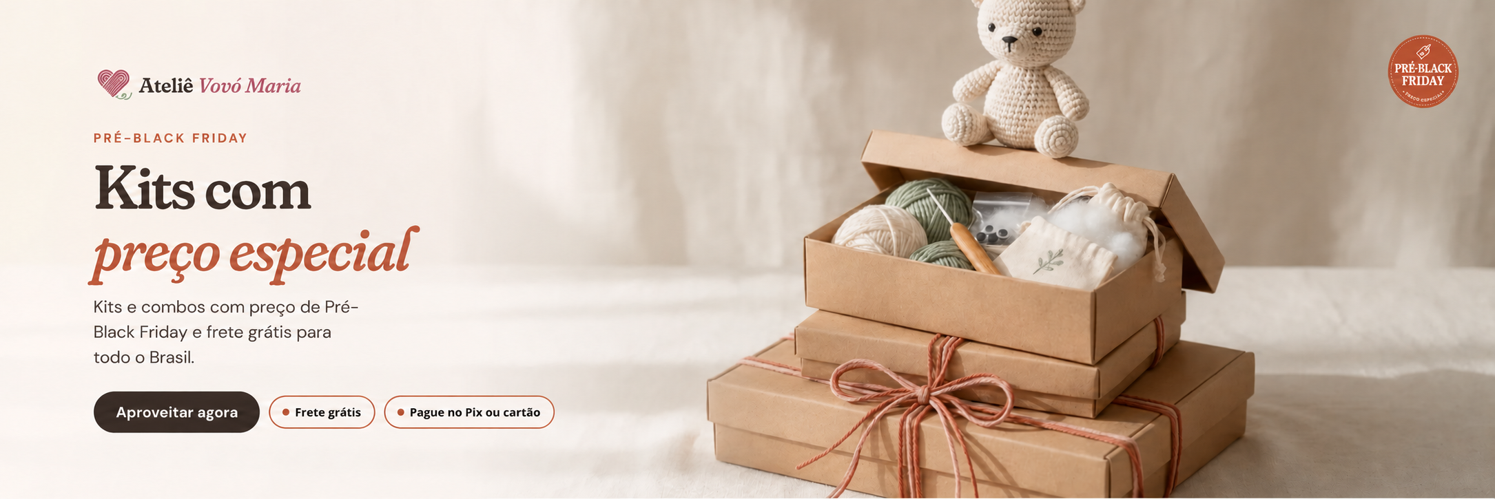 Pré-Black Friday: kits com preço especial